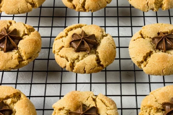 Baked-Chocolate-Star-Cookies
